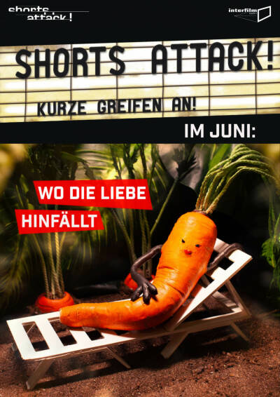 Filmplakat Shorts Attack! - Wo die Liebe hinfällt